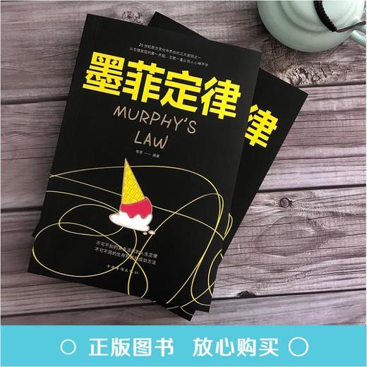 墨菲定律 人际交往沟通 人生励志书籍  情商励志畅销书排行榜前十名 商品图1