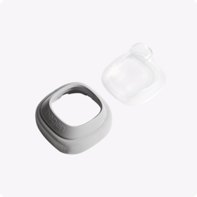 Hegen海格恩 瓶领和透明奶瓶盖