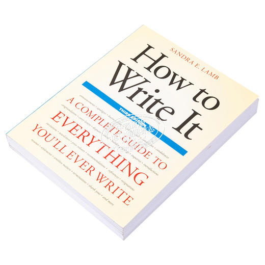 【中商原版】How to Write It 如何写作 第三版：完全写作指南 商品图2