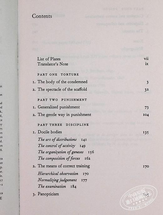 【中商原版】米歇尔 福柯 规训与惩罚 Discipline and Punish The Birth of the Prison 英文原版 Michel Foucault 商品图5