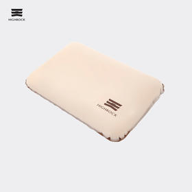 天石户外露营自动充气枕头旅行火车飞机睡觉护颈枕吹气海绵腰靠垫