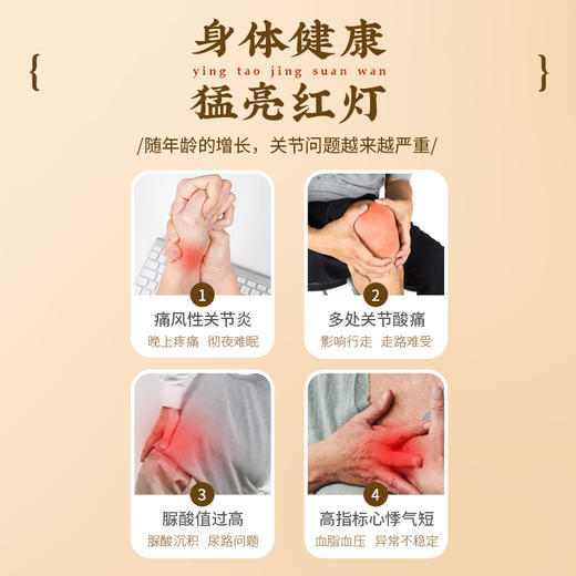【身体不再酸】全控谷  樱桃酸晶丸  药食同源  真材实料  植物草本  芹菜籽黑樱桃辅助降酸 商品图1