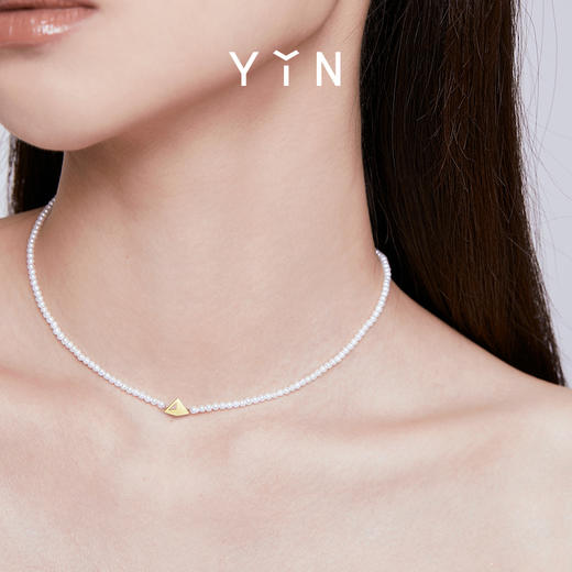 「莹」系列星河满珠锁骨链 商品图4