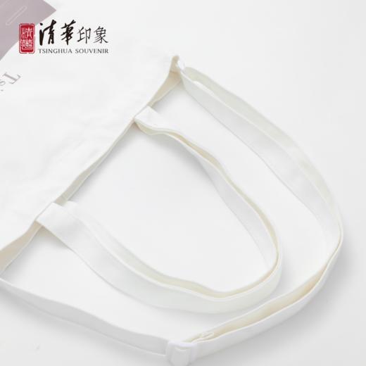 清华剪影两用帆布包 商品图3