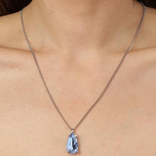 北京仓｜Dyrberg Kern-Roctar-浅蓝色 水滴 项链［丹麦设计师］ 商品图0