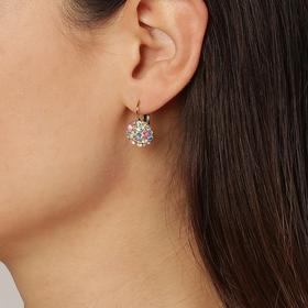 北京仓｜Dyrberg Kern-Blost-彩色 耳环［丹麦设计师］