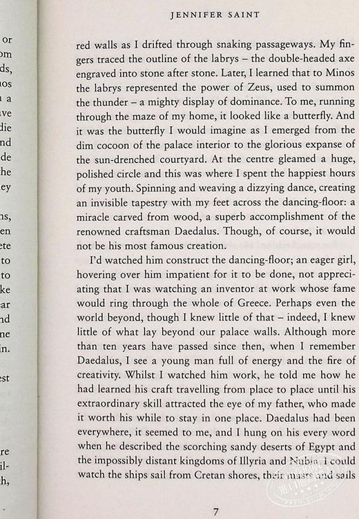 【中商原版】阿里阿德涅 英文原版 Ariadne  古代希腊神话 Jennifer Saint 商品图6