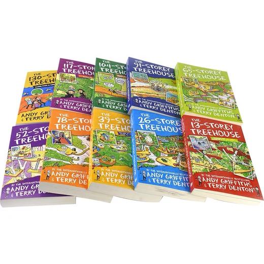 AR 3.4-4.4 疯狂树屋历险记13册  经典章节故事书 赠音频 商品图1