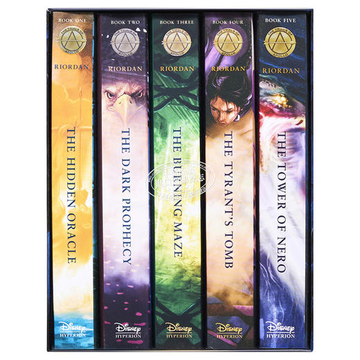 【中商原版】阿波罗的审判 5本套装 英文原版 Trials of Apollo The 5 Book Paperback Boxed Set Rick Riordan 商品图2