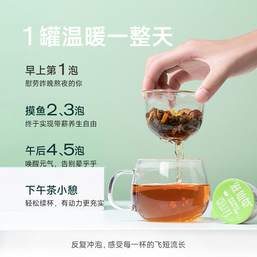 养生新主张！【12味菊花决明子石斛茎人参茶】一罐喝一天！100%氮气锁鲜，12味严选汉方配料，5项不添加，4次低温烘焙 商品图2