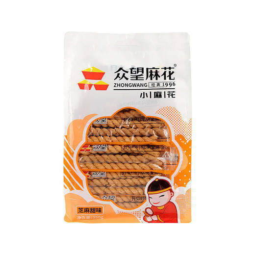 众望小麻花 芝麻甜味 350g 商品图0