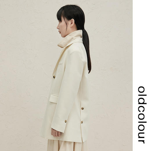 oldcolour宽松显瘦休闲西装2022秋季新款高级感小众气质外套女 商品图3