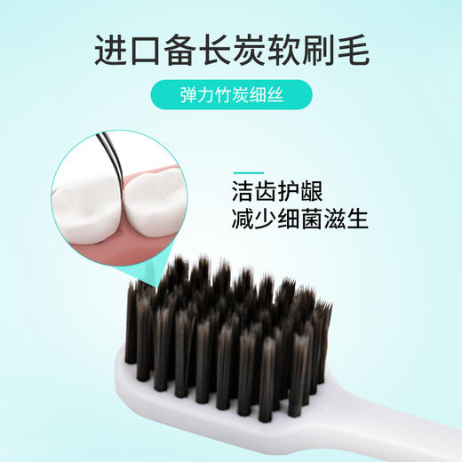 【中欧班列精选】韩国进口欧志姆备长炭金离子小头银添毛金添毛极细毛旅行套护龈健齿成人家用家庭装o-zone 商品图7