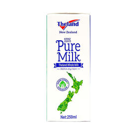 【3.5g蛋白质】新西兰原装进口纽仕兰全脂纯牛奶250ml*1盒