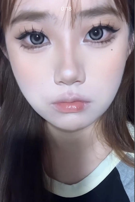 平价年抛 高光黑糖pfgirl  / 大直径14.5 着色14.0/  （同品牌多副更划算 选款完整色板在详情页) 平价大直径 商品图5