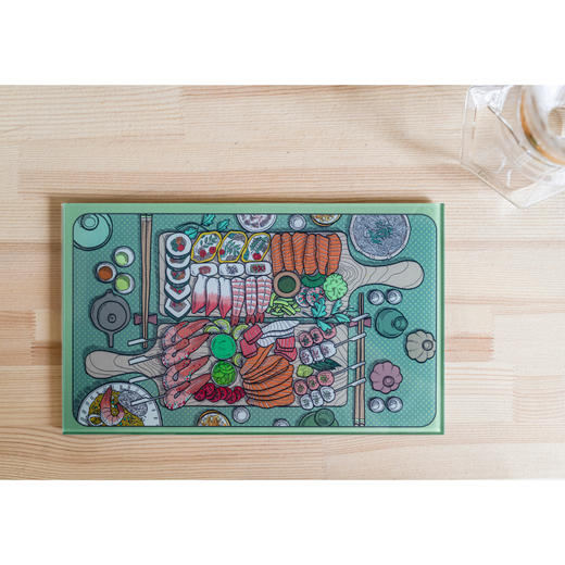 和食的飨宴图书周边文创餐盘水果盘日料盘切板逗好文创 商品图5