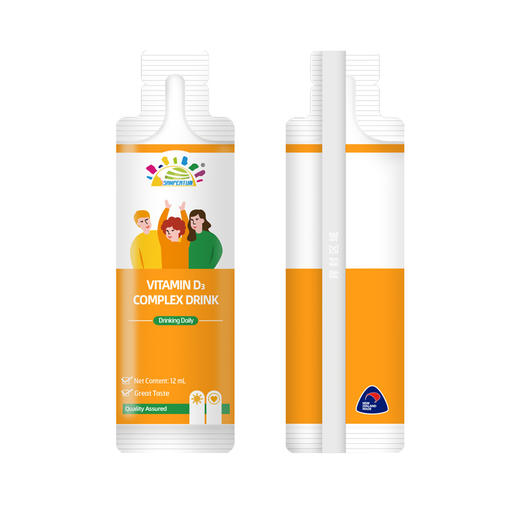 【新旧包装随机发货】叁佰添维生素D3锌复合饮液21袋/盒 商品图4