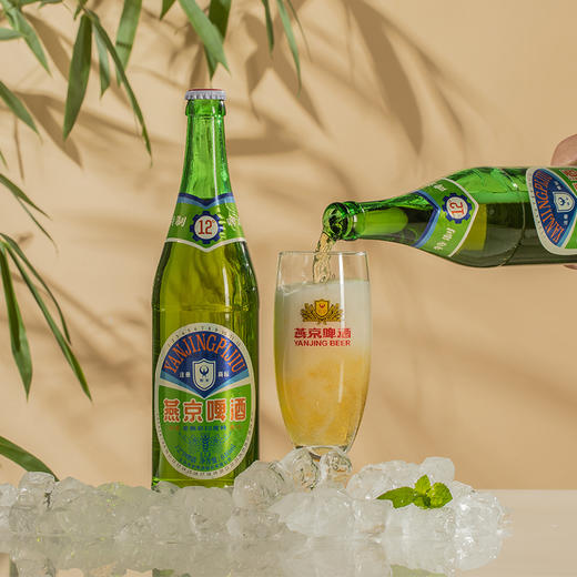 燕京啤酒:老燕京12度特 640ml*12瓶 整箱 商品图4