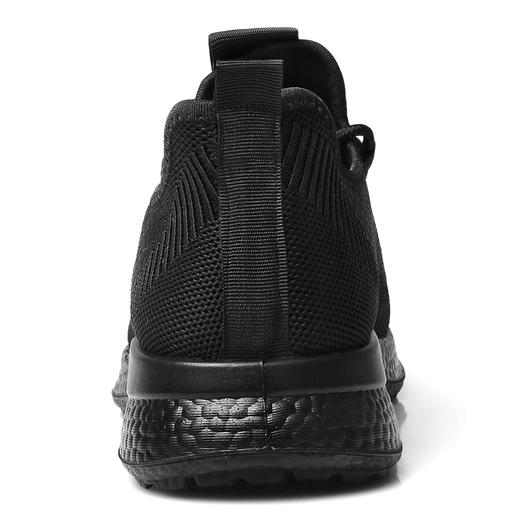 强人3515男飞织运动鞋秋季系带跑步鞋透气轻便网面软底青年休闲鞋 商品图9