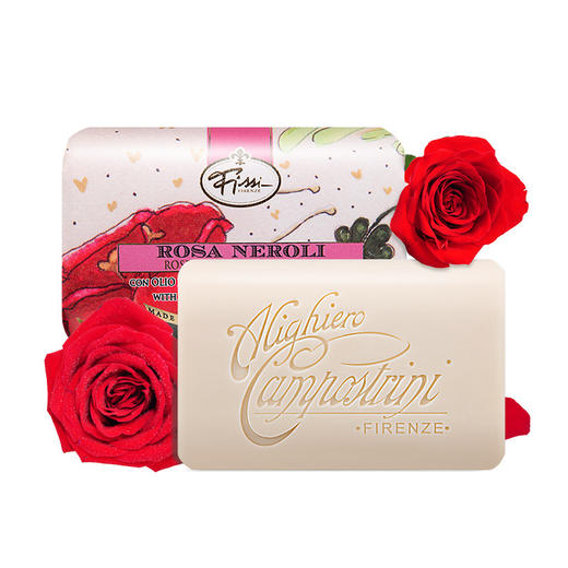 意大利翡皙橄榄滋润手工皂 200g/ 翡皙缤纷玫瑰手工皂 200g  原装进口 商品图7