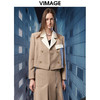 VIMAGE纬漫纪秋季新款经典翻领显瘦短外套V1803413 商品缩略图5
