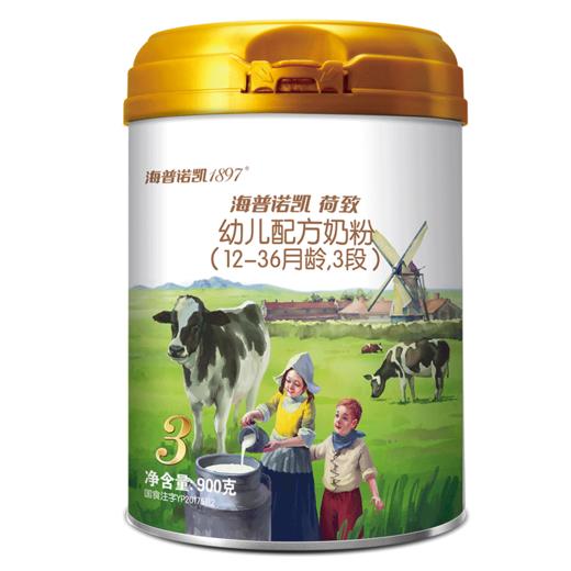 1897荷致系列幼儿儿配方奶粉3段900g 商品图0