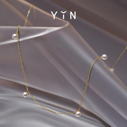 「莹」系列星河珍珠锁骨链 商品图2