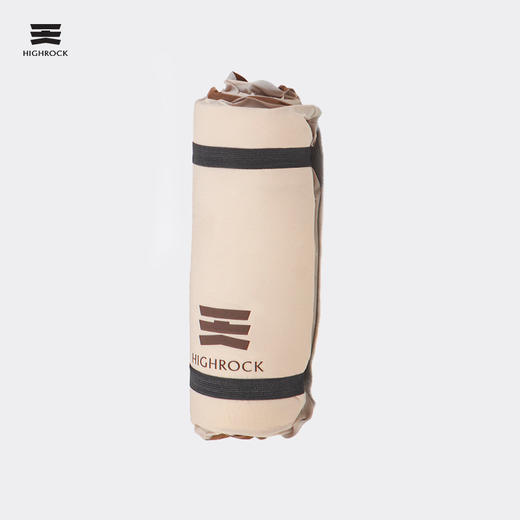 天石户外露营自动充气枕头旅行火车飞机睡觉护颈枕吹气海绵腰靠垫 商品图3