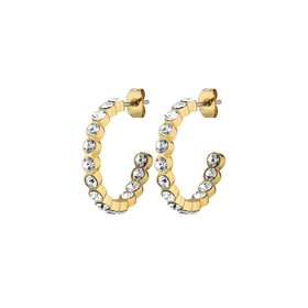 北京仓｜Dyrberg Kern-Holly-环状 耳环［丹麦设计师］