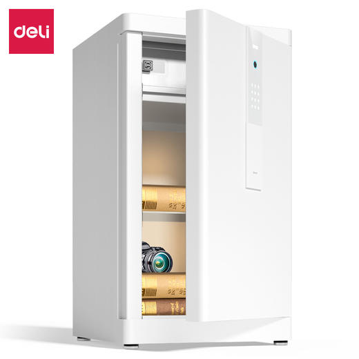 得力4027电子防盗保险柜H800(白色)(台) 商品图0