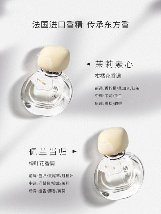 栖溪他乡系列·茉莉素心&佩兰当归 淡香水持久留香高级 商品图7