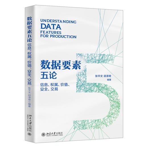 数据要素五论：信息、权属、价值、安全、交易 张平文 邱泽奇 北京大学出版社 商品图0