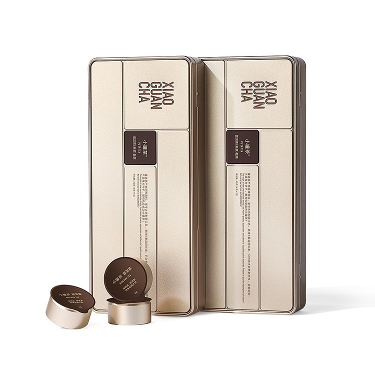 小罐茶金罐普洱熟茶礼盒装40g