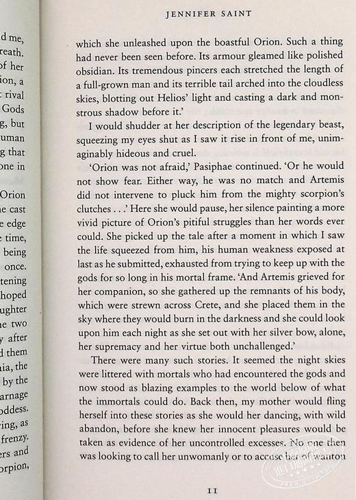 【中商原版】阿里阿德涅 英文原版 Ariadne  古代希腊神话 Jennifer Saint 商品图8