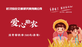 武汉综合交通研究院消费帮扶套餐