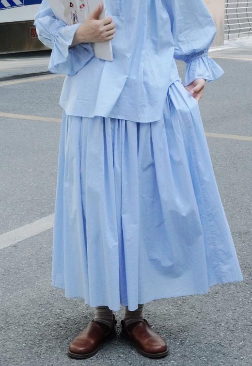 Francesca多色泡泡袖衬衫上衣 商品图6