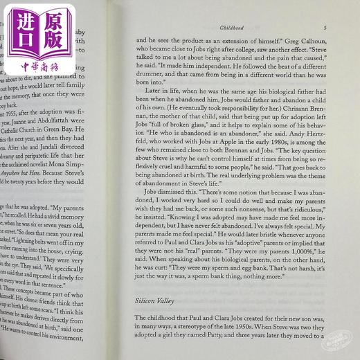 【中商原版】乔布斯传 Steve Jobs A Biography 英文原版  Walter Isaacson 苹果创始人 人物传记 商品图4