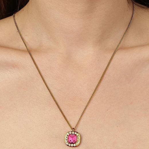 北京仓｜Dyrberg Kern-Kelly-粉色 项链［丹麦设计师］ 商品图0