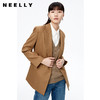 NEELLY纳俪商场同款秋季西装外套女收腰系带高级感上衣简约通勤N22092C01159 商品缩略图2