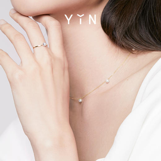 「莹」系列星河珍珠锁骨链 商品图4