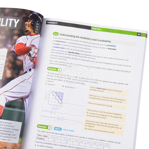 预售 爱德思国际A级数学统计1学生手册 Edexcel International A Level Mathematics Statistics 1 Student Book 商品图2