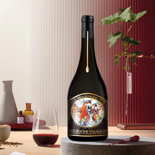 【6支装】法国进口茱莉叶古堡老藤干红葡萄酒14.5%vol 750ml/瓶 商品图4
