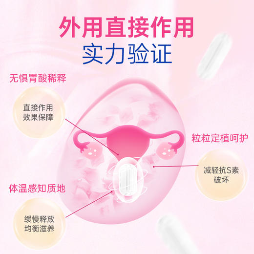 英国BioCare 女性成人私处益生菌栓剂 阴道调理孕妇乳酸菌仙女栓剂 商品图2