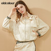 oldcolour2021秋季商场同款休闲长袖短外套棒球衫女N31041143 商品缩略图1