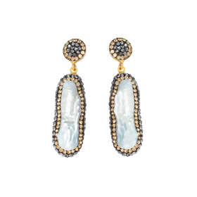 北京仓｜SORU-Precious-凯特王妃 同款-Baroque Pearl-巴洛克珍珠 耳环［英国设计师］