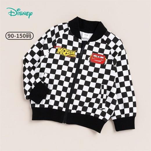 迪士尼童装 男童外套儿童格子上衣中小童春季新款开衫衣服潮221S1652
 商品图1