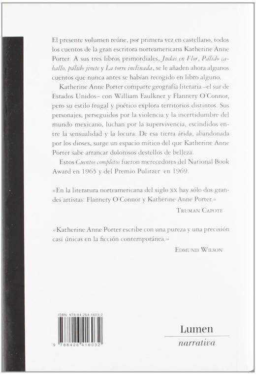 Cuentos completos - Katherine Anne Porter 商品图1