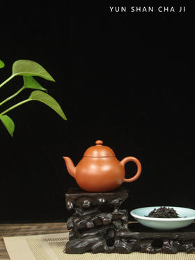 梨壶潮州朱泥功夫茶具纯手工家用100毫升