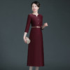 WD-WZ295宴会婚礼旗袍新款简约长款日常可穿婚宴装 商品缩略图1