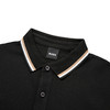 HUGO BOSS 雨果博斯 2023春夏新品 男士LOGO徽标短袖POLO衫 黑色 商品缩略图3